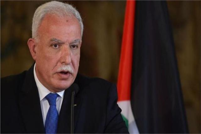 رياض المالكي وزير الخارجية والمغتربين الفلسطيني