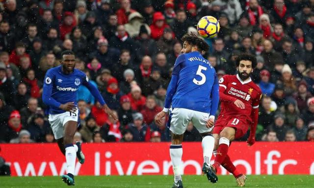 محمد صلاح ضد إيفرتون