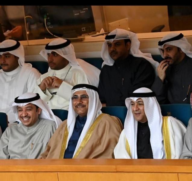 رئيس البرلمان العربي يشهد أداء حلف اليمين أمير الكويت بالبرلمان الكويتي
