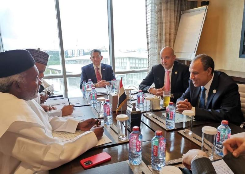 وزير الخارجية يلتقي نظيره النيجيري على هامش الاجتماع التنسيقي السادس للاتحاد الإفريقي