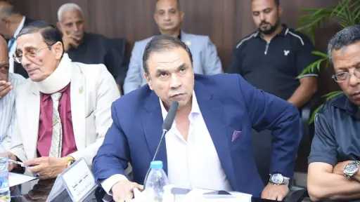 مدحت بركات: هدفنا برلمان يعكس إرادة الناس.. «صور»