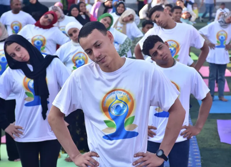 سفارة الهند بالقاهرة تحتفل باليوم العالمي الحادي عشر لليوجا 2025