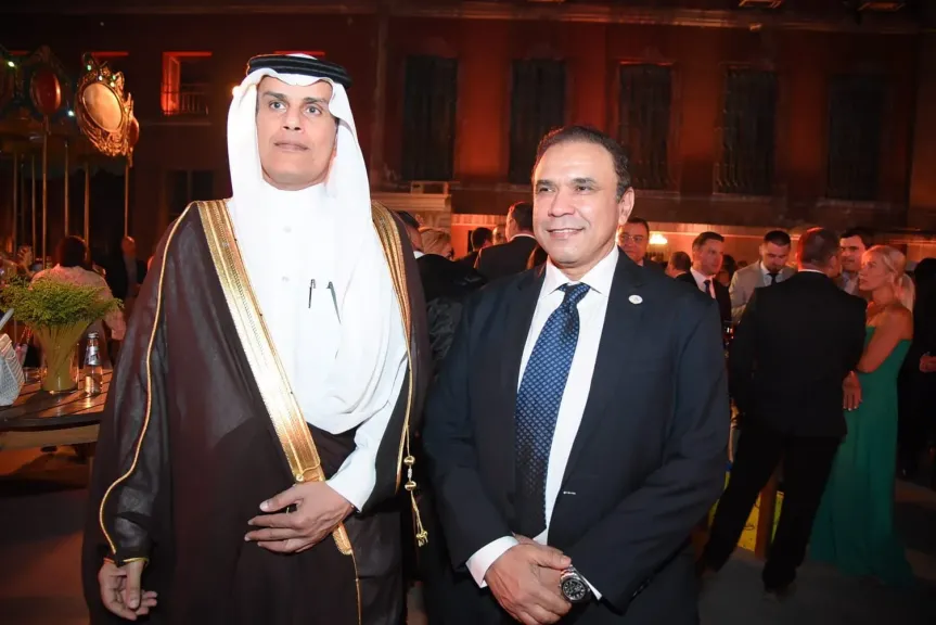 مدحت بركات يشارك في احتفالات العيد الوطني للجمهورية الإيطالية ويلتقي نائب السفير السعودي بالقاهرة