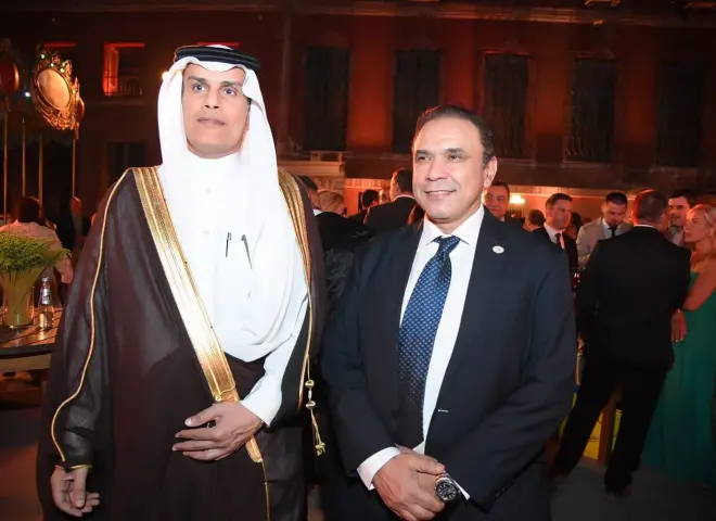 مدحت بركات يشارك في احتفالات العيد الوطني للجمهورية الإيطالية ويلتقي نائب السفير السعودي بالقاهرة