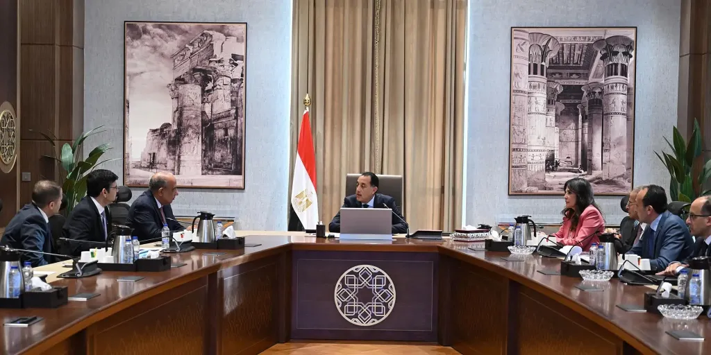 رئيس الوزراء يلتقي مسئولي «سيمنز» لبحث سُبل تعزيز التعاون المشترك