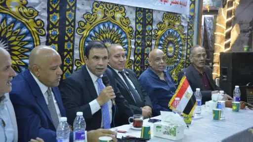 مؤتمر حاشد لأبناء مصر في حدائق القبة بحضور مدحت بركات وعائلة الفنان أحمد بدير دعمًا للمرشح عبد الله الطيب