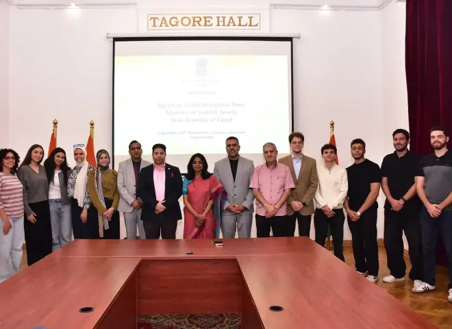 وفد شبابي مصري يزور الهند لتعزيز الشراكة في الابتكار والذكاء الاصطناعي