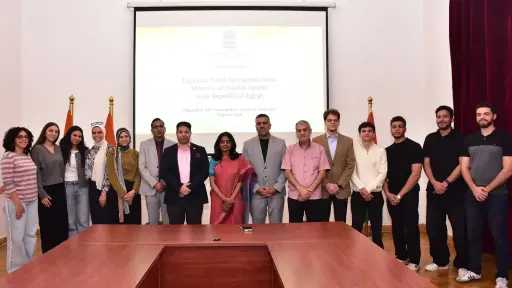 وفد شبابي مصري يزور الهند لتعزيز الشراكة في الابتكار والذكاء الاصطناعي