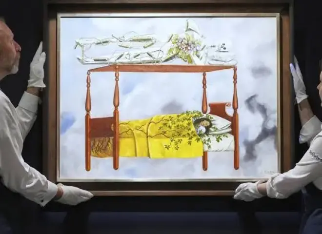 «السرير».. أغلى عمل لفنانة في تاريخ المزادات بـ 54.7 مليون دولار