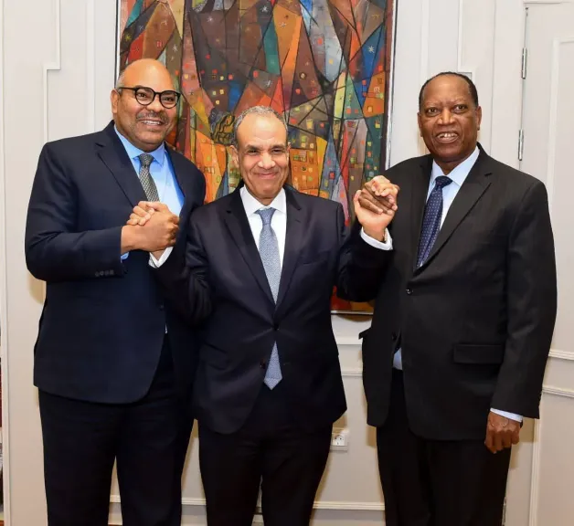 وزير الخارجية يلتقي نظيره التنزاني