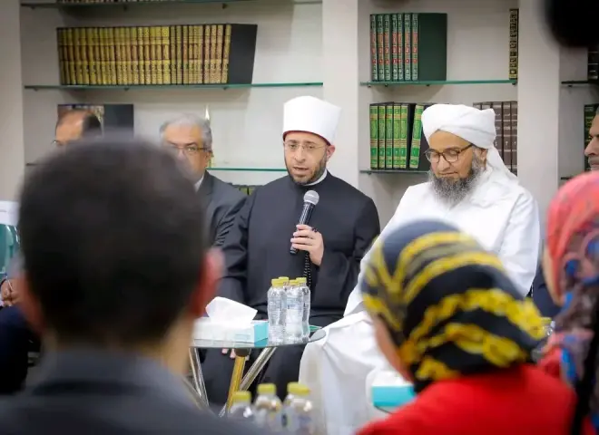 الأزهري والجفري يشهدان إطلاق مشروع «مقولات التنظيمات المتطرفة» بمؤسسة طابة