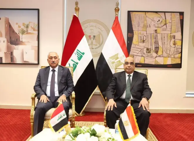 وزير العدل يستقبل وفدًا عراقيًا لبحث الاستفادة من أنظمة التفتيش القضائي والحوكمة القضائية