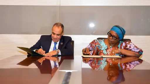 مباحثات مصرية ليبيرية لتعزيز العلاقات الثنائية والتعاون المشترك