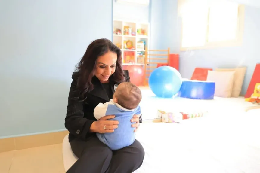 وزيرة التضامن تتفقد مركز الكفالة لاستقبال وتصنيف والإقامة المؤقتة للأطفال بـ15 مايو