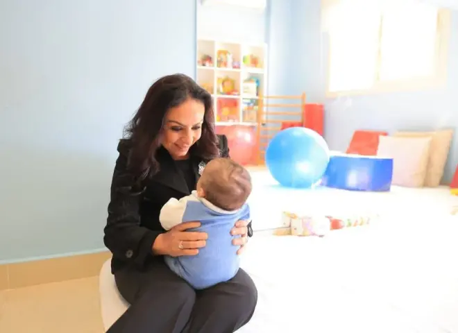 وزيرة التضامن تتفقد مركز الكفالة لاستقبال وتصنيف والإقامة المؤقتة للأطفال بـ15 مايو