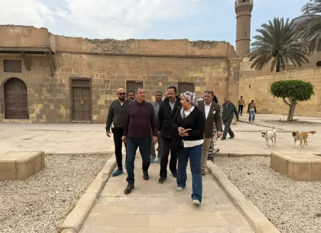 «أمين عام الأعلى للآثار» يتفقد مشروعات الترميم بقلعة صلاح الدين الأيوبي