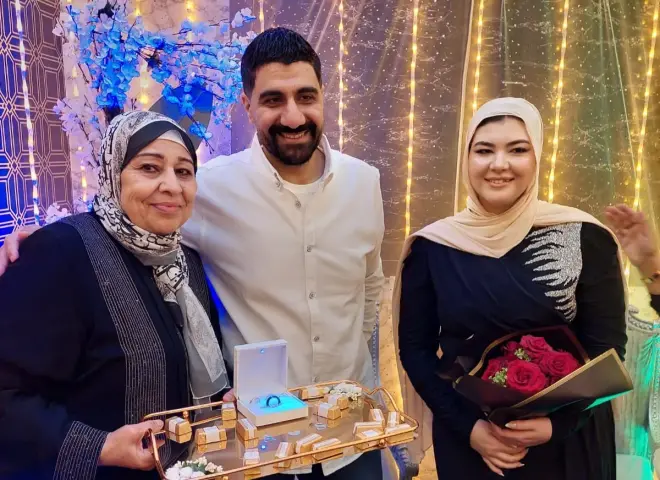 الإعلامية جيجي محمود تهنئ ابن خالتها أحمد علي بخطوبته في أجواء عائلية مميزة