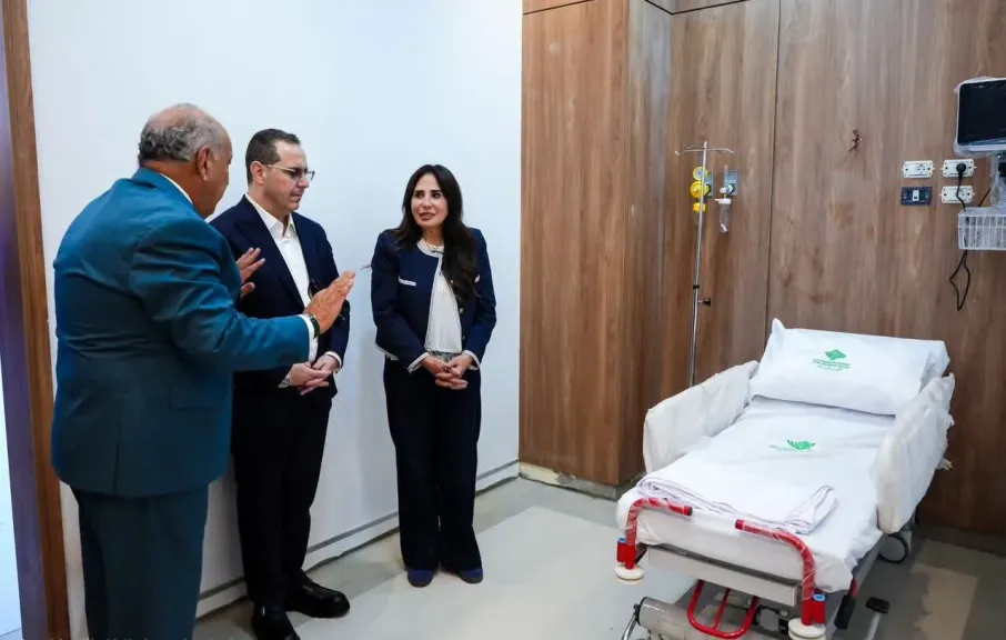 وزيرة الإسكان تتفقد مشروع مستشفى «شفا العلمين» بمدينة العلمين الجديدة