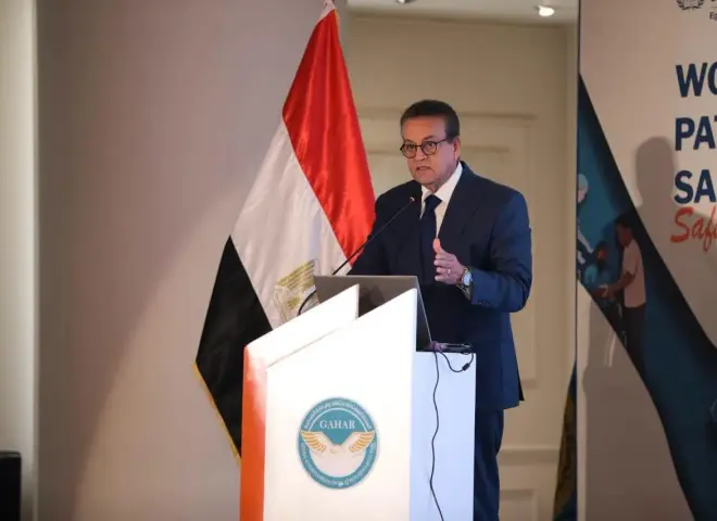 وزير الصحة: مصر أحدثت طفرة مؤسسية في ترسيخ ثقافة سلامة المريض وحماية الفريق الطبي